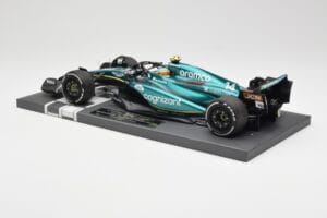 Aston Martin AMR23 #14 F. Alonso 3rd Place Saudi Arabian GP 2023 Minichamps 1:18 117230214 Metal - imaginea 5 din 7