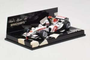 BAR Honda 007 A. Davidson Malaysian GP 2005 Minichamps 1:43 400050104 Metal - imaginea 2 din 5