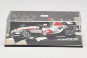 BAR Honda 007 A. Davidson Malaysian GP 2005 Minichamps 1:43 400050104 Metal - imaginea 5 din 5