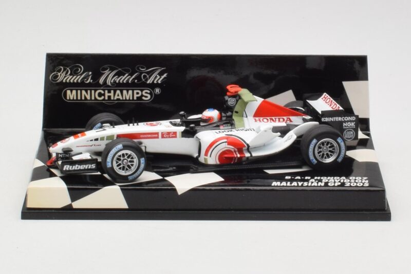 BAR Honda 007 A. Davidson Malaysian GP 2005 Minichamps 1:43 400050104 Metal