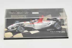 BAR 006 Honda #10 T. Sato BAR Honda F1 Team 2004 Minichamps 1:43 400040010 Metal - imaginea 4 din 5