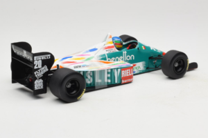 Benetton B186 #20 G. Berger F1 1986 Minichamps 1:18 80439418130 Metal - imaginea 2 din 6