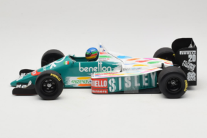 Benetton B186 #20 G. Berger F1 1986 Minichamps 1:18 80439418130 Metal - imaginea 3 din 6