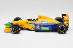Benetton B191 #19 M. Schumacher F1 1991 Minichamps 1:18 100910119 Metal - imaginea 3 din 6
