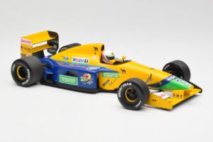 Benetton B191 #19 M. Schumacher F1 1991 Minichamps 1:18 100910119 Metal - imaginea 4 din 6