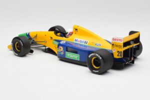 Benetton B191 #19 M. Schumacher F1 1991 Minichamps 1:18 100910119 Metal - imaginea 5 din 6