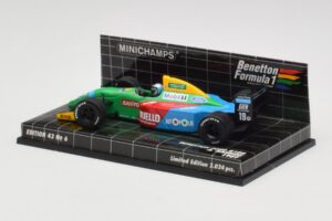 Benetton Ford B188 #19 A. Nannini Race Car 1988 Minichamps 1:43 400890119 Metal - imaginea 3 din 4