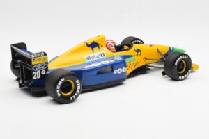 Benetton Ford B191 #19 N. Piquet F1 1991 Minichamps 1:18 100910020 Metal - imaginea 2 din 6