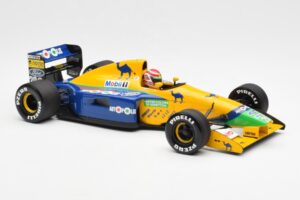Benetton Ford B191 #19 N. Piquet F1 1991 Minichamps 1:18 100910020 Metal - imaginea 4 din 6