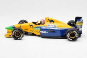 Benetton Ford B191 #19 N. Piquet F1 1991 Minichamps 1:18 100910020 Metal - imaginea 5 din 6