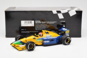 Benetton Ford B191 #19 N. Piquet F1 1991 Minichamps 1:18 100910020 Metal - imaginea 6 din 6