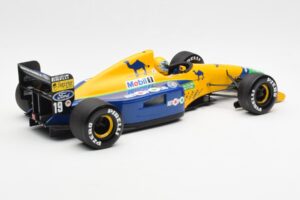 Benetton Ford B191 #20 R. Moreno F1 1991 Minichamps 1:18 100910019 Metal - imaginea 2 din 6