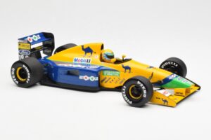 Benetton Ford B191 #20 R. Moreno F1 1991 Minichamps 1:18 100910019 Metal - imaginea 4 din 6