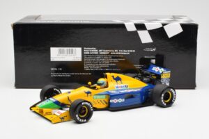 Benetton Ford B191 #20 R. Moreno F1 1991 Minichamps 1:18 100910019 Metal - imaginea 6 din 6