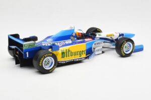 Benetton B195 Renault #1 M. Schumacher Winner Japanese GP 1995 Minichamps 1:18 510953401 Metal - imaginea 2 din 6