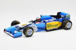 Benetton B195 Renault #1 M. Schumacher Winner Japanese GP 1995 Minichamps 1:18 510953401 Metal