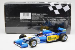 Benetton B195 Renault #1 M. Schumacher Winner Japanese GP 1995 Minichamps 1:18 510953401 Metal - imaginea 6 din 6