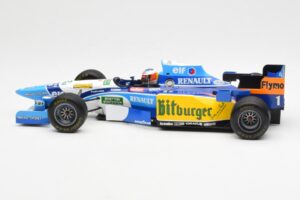 Benetton B195 Renault #1 M. Schumacher Canadian GP 1995 Minichamps 1:18 510950601 Metal - imaginea 3 din 6