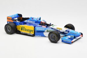 Benetton B195 Renault #1 M. Schumacher Canadian GP 1995 Minichamps 1:18 510950601 Metal - imaginea 4 din 6