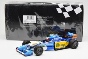 Benetton B195 Renault #1 M. Schumacher Canadian GP 1995 Minichamps 1:18 510950601 Metal - imaginea 6 din 6
