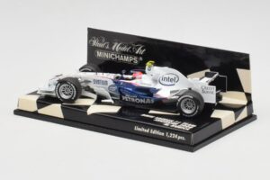 BMW Sauber F1.08 #4 R. Kubica Showcar 2008 Minichamps 1:43 400080084 Metal - imaginea 3 din 5