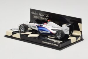 BMW Sauber F1.09 #4 R. Kubica Showcar 2009 Minichamps 1:43 400090075 Metal - imaginea 3 din 5