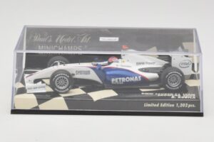 BMW Sauber F1.09 #4 R. Kubica Showcar 2009 Minichamps 1:43 400090075 Metal - imaginea 5 din 5