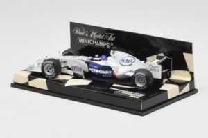 BMW Sauber F1.06 #11 J. Villeneuve F1 2006 Minichamps 1:43 400060017 Metal - imaginea 3 din 5