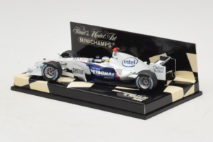 BMW Sauber F1.06 #16 N. Heidfeld BMW Sauber F1 Team 2006 Minichamps 1:43 400060016 Metal - imaginea 3 din 5