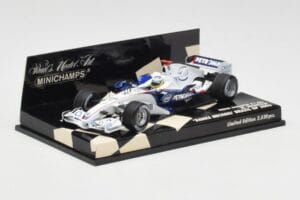 BMW Sauber F1.06 #16 N. Heidfeld Brazilian GP 2006 Minichamps 1:43 400060316 Metal - imaginea 2 din 5