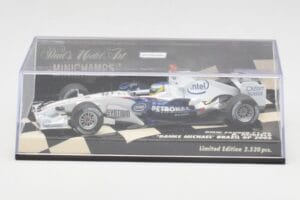 BMW Sauber F1.06 #16 N. Heidfeld Brazilian GP 2006 Minichamps 1:43 400060316 Metal - imaginea 5 din 5