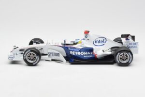 BMW Sauber F1.06 #16 N. Heidfeld F1 2006 Minichamps 1:18 100060016 Metal - imaginea 3 din 6