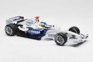 BMW Sauber F1.06 #16 N. Heidfeld F1 2006 Minichamps 1:18 100060016 Metal - imaginea 4 din 6