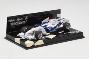 BMW Sauber F1.07 #3 N. Heidfeld Race Car 2007 Minichamps 1:43 400070009 Metal - imaginea 2 din 5