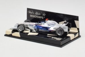 BMW Sauber F1.07 #3 N. Heidfeld Race Car 2007 Minichamps 1:43 400070009 Metal - imaginea 3 din 5