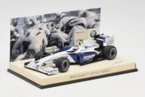 BMW Sauber F1.09 #6 N. Heidfeld F1 2009 v2 Minichamps 1:43 80422155795 Metal - imaginea 2 din 5