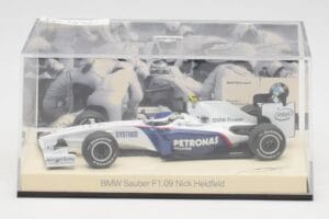 BMW Sauber F1.09 #6 N. Heidfeld F1 2009 v2 Minichamps 1:43 80422155795 Metal - imaginea 5 din 5