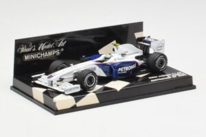 BMW Sauber F1.09 #5 R. Kubica Australian GP 2009 Minichamps 1:43 400090005 Metal - imaginea 3 din 5