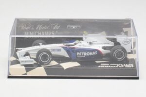 BMW Sauber F1.09 #5 R. Kubica Australian GP 2009 Minichamps 1:43 400090005 Metal - imaginea 4 din 5