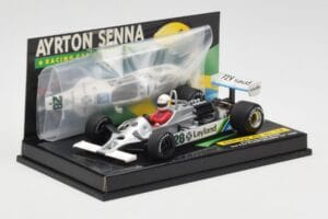 Brabham BMW BT52B A. Senna Test Car Paul Ricard 14 November 1983 Minichamps 1:43 540834399 Metal - imaginea 2 din 5