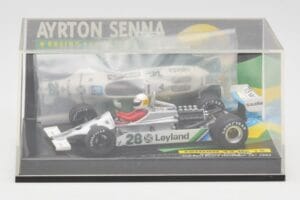Brabham BMW BT52B A. Senna Test Car Paul Ricard 14 November 1983 Minichamps 1:43 540834399 Metal - imaginea 5 din 5