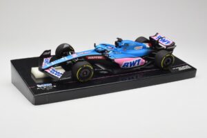 Alpine A522 #14 F. Alonso Australian GP 2022 Minichamps 1:18 147220314 Metal - imaginea 2 din 7