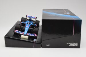 Alpine A522 #14 F. Alonso Australian GP 2022 Minichamps 1:18 147220314 Metal - imaginea 6 din 7
