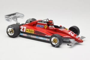 Ferrari 126C2 #27 G. Villeneuve GP Belgium 1982 MCG 1:18 MCG18629F Metal - imaginea 4 din 6