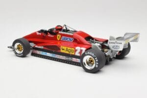 Ferrari 126C2 #27 G. Villeneuve GP Belgium 1982 MCG 1:18 MCG18629F Metal - imaginea 5 din 6