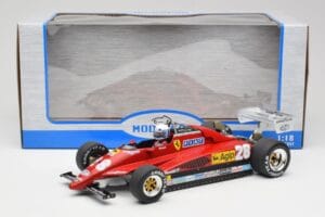 Ferrari 126C2 #28 D. Pironi GP Monaco 1982 MCG 1:18 MCG18628F Metal - imaginea 6 din 6