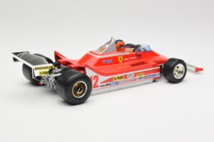 Ferrari 312T4 #12 G. Villeneuve South African Grand Prix 1979 Bburago 1:18 18-16814 Metal - imaginea 2 din 6