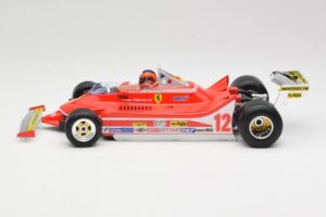Ferrari 312T4 #12 G. Villeneuve South African Grand Prix 1979 Bburago 1:18 18-16814 Metal - imaginea 3 din 6