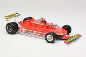 Ferrari 312T4 #12 G. Villeneuve South African Grand Prix 1979 Bburago 1:18 18-16814 Metal - imaginea 4 din 6