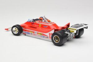 Ferrari 312T4 #12 G. Villeneuve South African Grand Prix 1979 Bburago 1:18 18-16814 Metal - imaginea 5 din 6